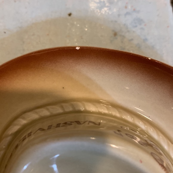 Vintage Nashville, Tenn. Cowboy Hat Ashtray - Picture 6 of 7